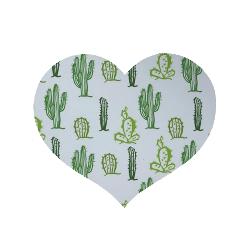   پادری مدل قلب طرح کاکتوس کد 8177 سایز 90 × 90 سانتی متر