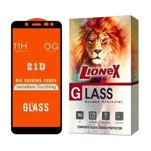 Lionex FULLLI Screen Protector For Samsung Galaxy A8 2018 / Galaxy A6 2018 / Galaxy J6 2018