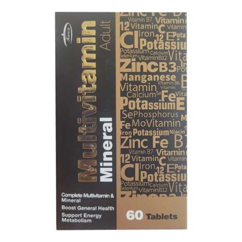 قرص مولتی ویتامین مینرال کارن بسته 60 عددی