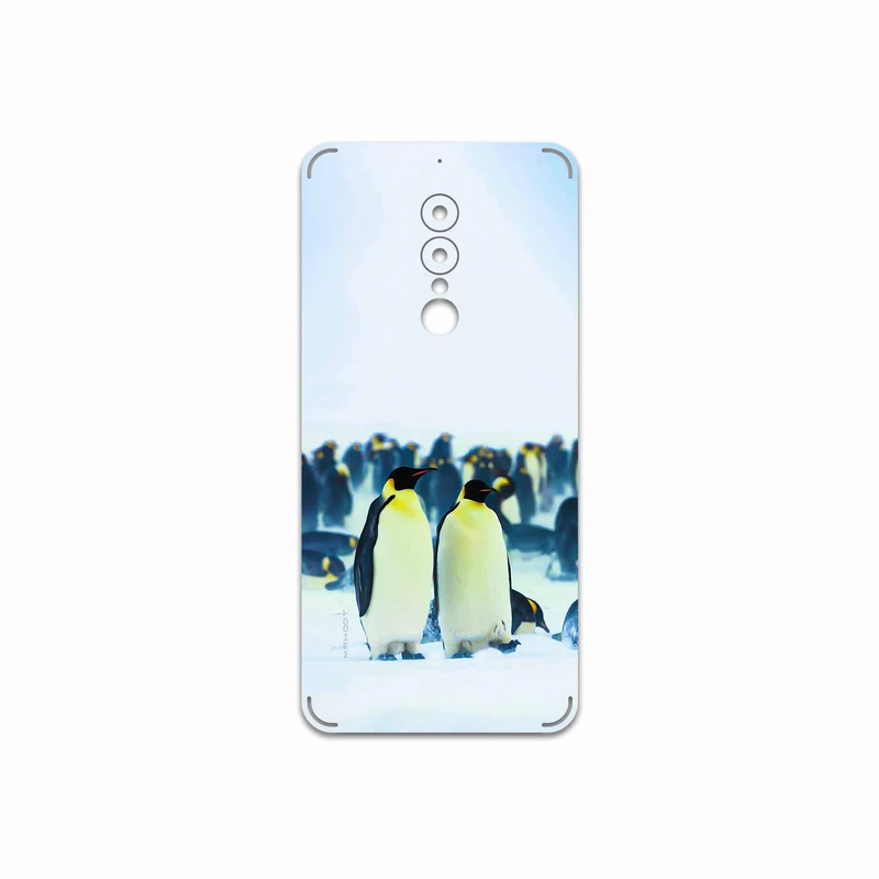 برچسب پوششی ماهوت مدل Penguin مناسب برای گوشی موبایل جی ال ایکس Shahin