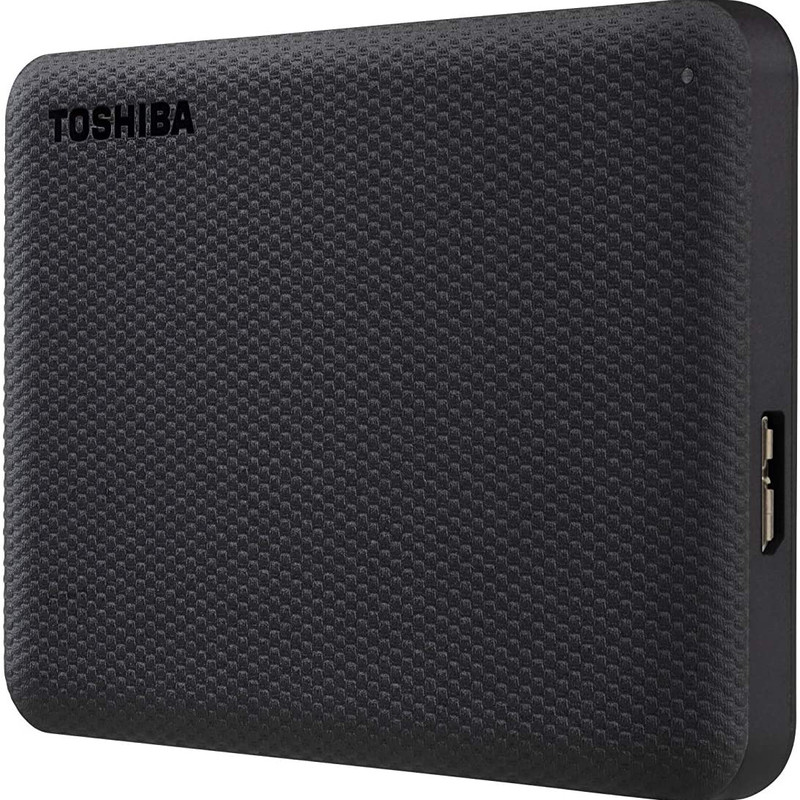 هارد اکسترنال توشیبا مدل Canvio Advance ظرفیت یک ترابایت دارای رابط USB Type-A 3.2