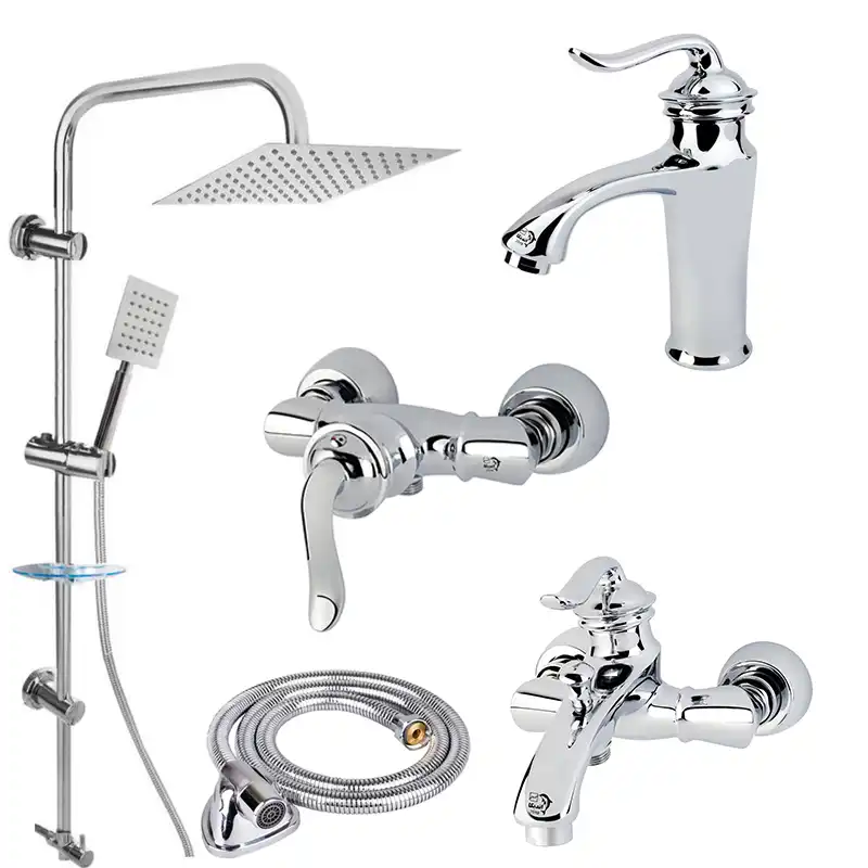 ست شیرآلات اندیکا مدل A395 مجموعه 5 عددی