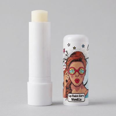 بالم لب کابرینی مدل Vanilla آبرسان و مرطوب‌کننده با SPF 20، بدون مواد حساسیت‌زا، مناسب پوست خشک و معمولی،بی‌رنگ، ماتیکی