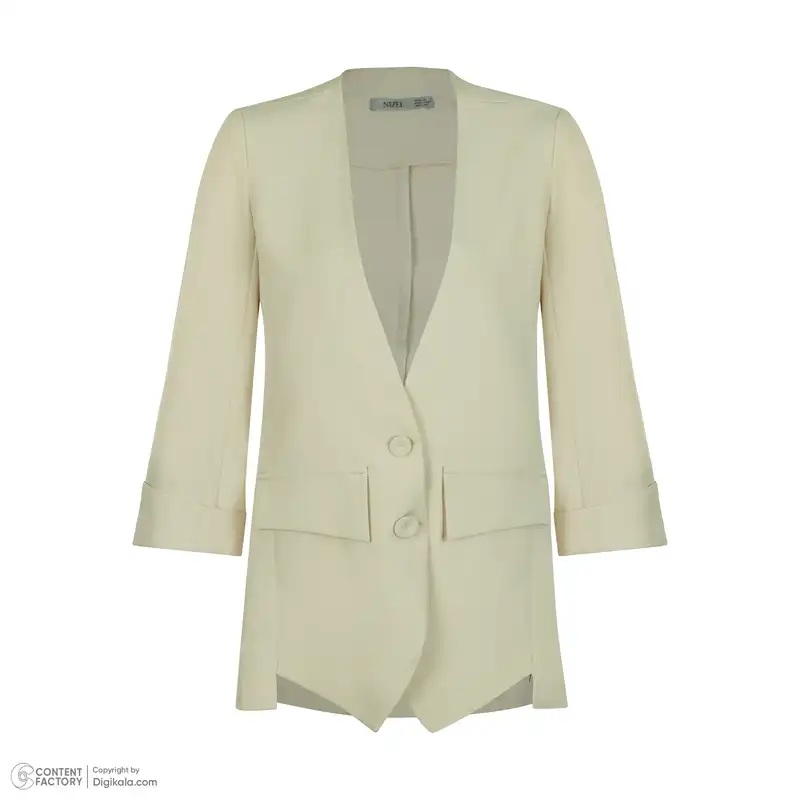 کت زنانه نیزل مدل 0193-031 رنگ کرم