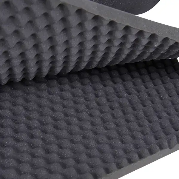 پنل آکوستیک مدل مدل فوم شانه تخم مرغی 3 دانسیته کد 30 مجموعه 2 عددی