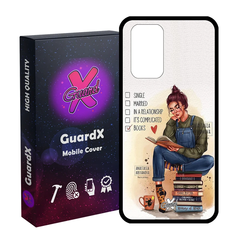 کاور گارد ایکس طرح دختر مدل Glass10286 مناسب برای گوشی موبایل شیائومی Redmi Note 10 Pro / Note 10 Pro Max