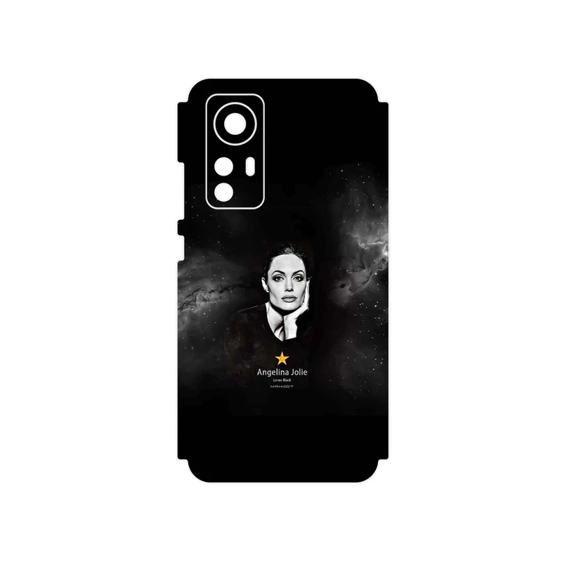 برچسب پوششی ماهوت مدل Angelina Jolie مناسب برای گوشی موبایل شیائومی 12