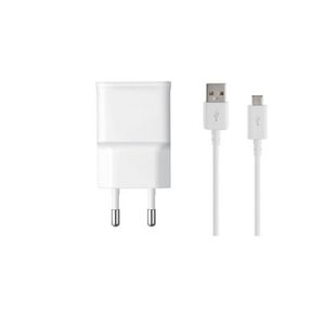 شارژر دیواری مدل EP-TA10 EWE به همراه کابل تبدیل microUSB