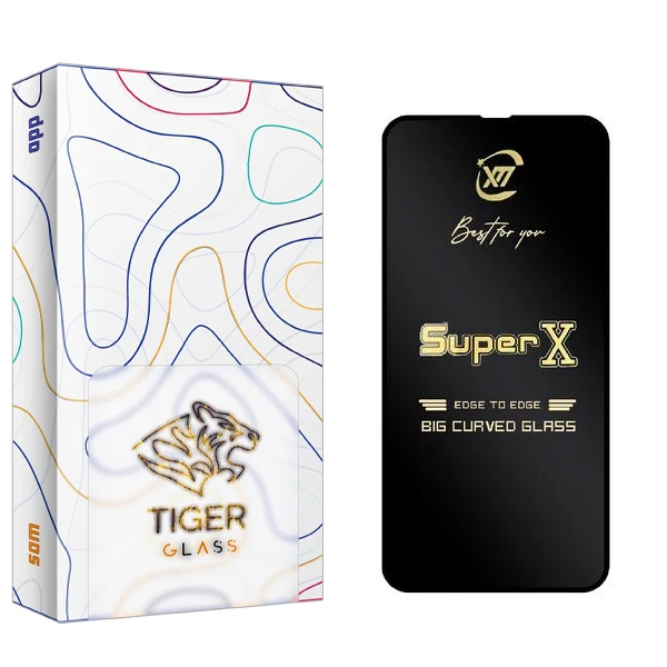 محافظ صفحه نمایش تایگر گلس مدل SAM2 SuperX مناسب برای گوشی موبایل اپل iPhone 13