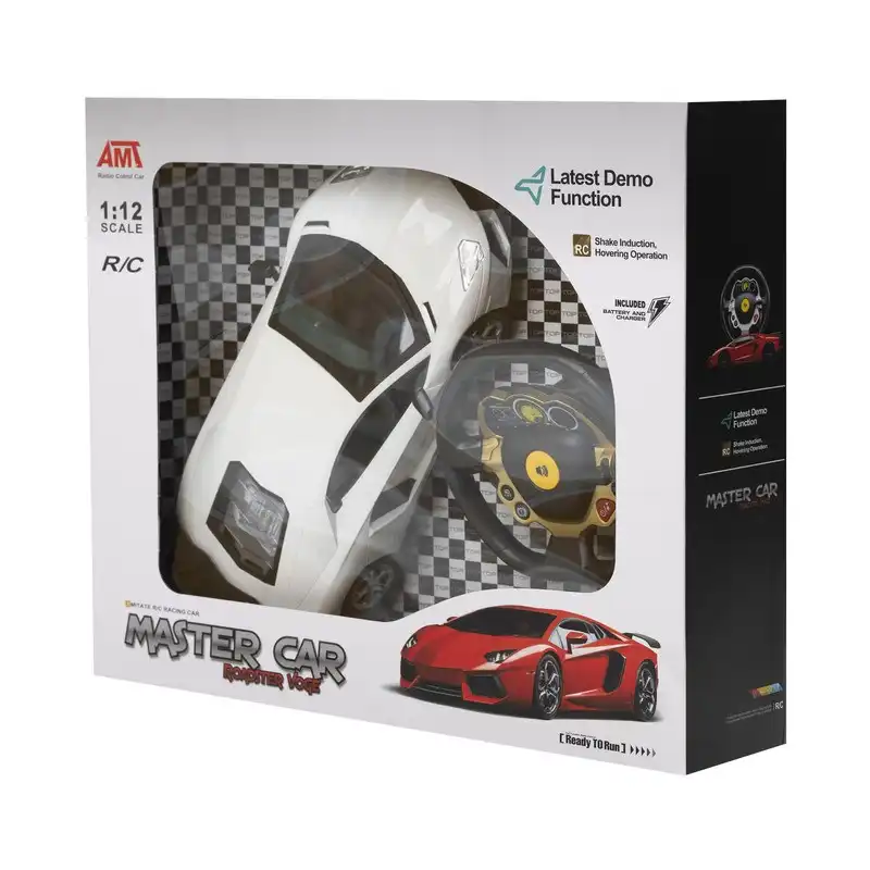 ماشین بازی کنترلی مدل لامبورگینی کنترل فرمان شارژی AMT777