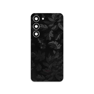 MAHOOT Black-Wildflower Cover Sticker for Samsung Galaxy S23