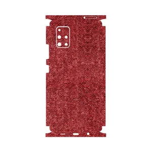 MAHOOT Fabric Texture 4-FullSkin Cover Sticker for Samsung Galaxy A71 5G