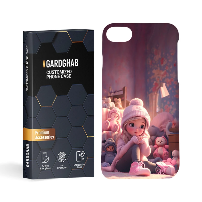 کاور گارد قاب مدل دخترانه مناسب برای گوشی موبایل اپل iPhone 7 / 8 / SE 2020 / SE 2022