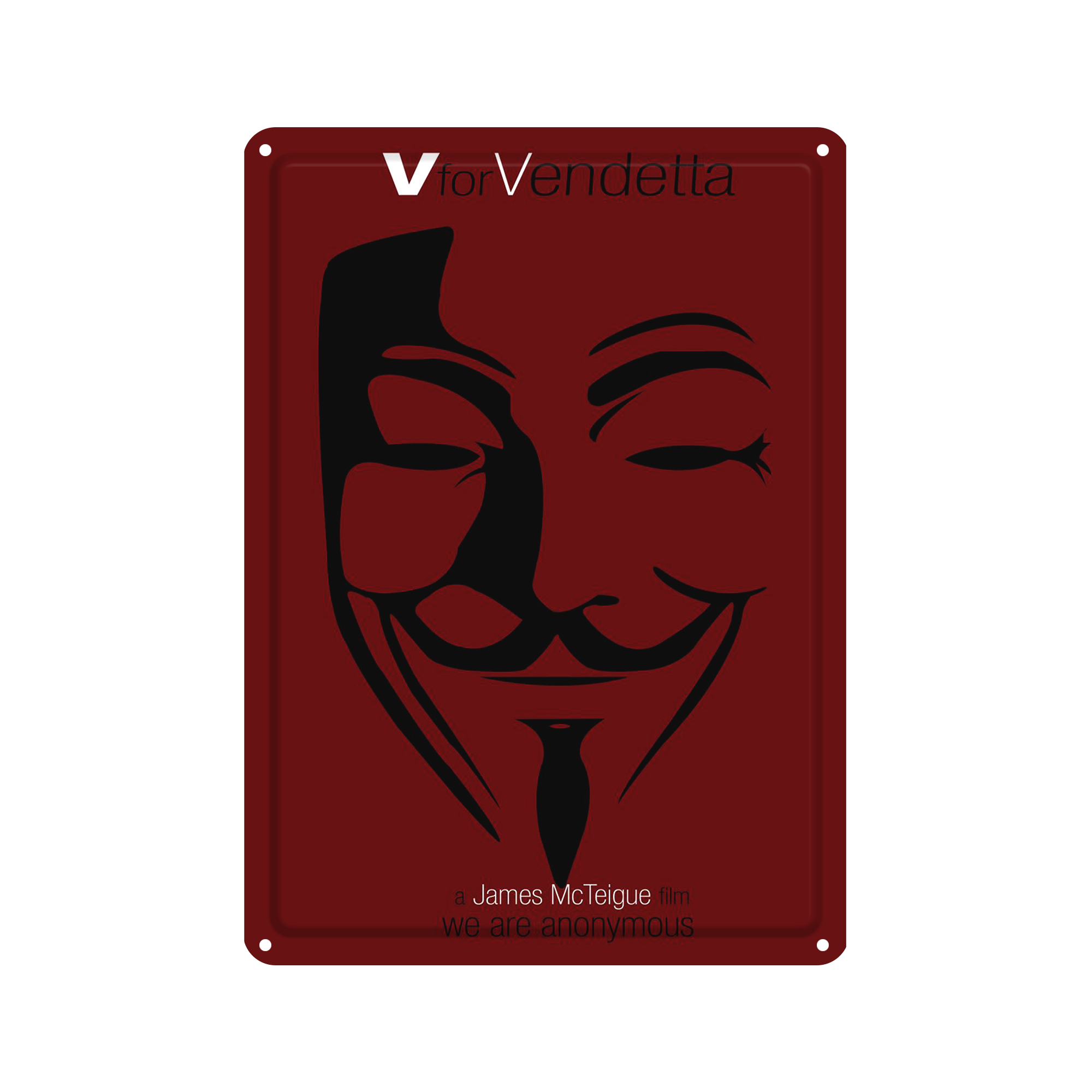 دیوارکوب مدل فیلم کد s 1219 v for vendeta