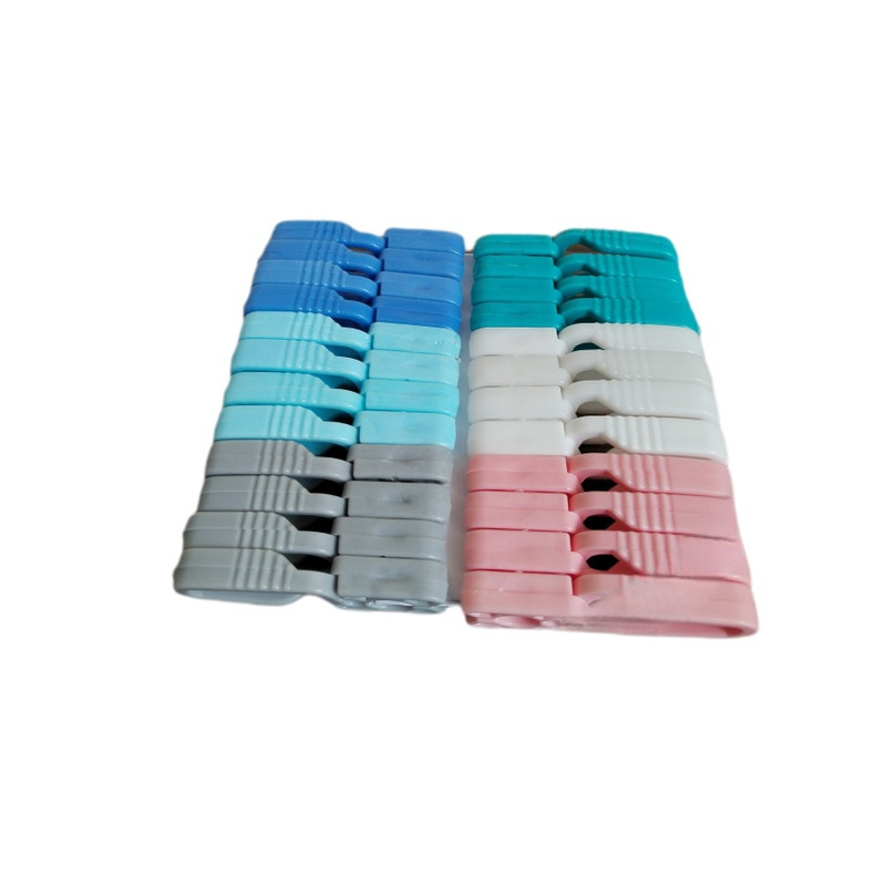 گیره لباس مدل بدون فنر V001 بسته 24 عددی