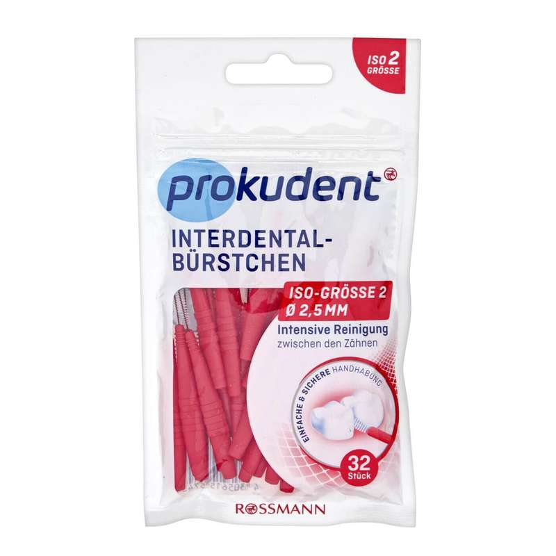 مسواک بین دندانی رزمن مدل prokudent بسته 32 عددی مسواک بین دندانی رزمن مدل prokudent بسته 32 عددی