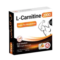 ویال خوراکی لووفیت ال کارنیتین 2000 پارس بهروزان جم بسته 10 عددی