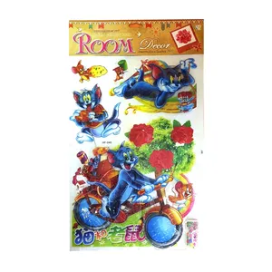 استیکر دیواری کودک مدل تام وجری