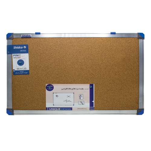 تابلو اعلانات شیدکو  مدل کرک سایز 90x120 سانتی متر