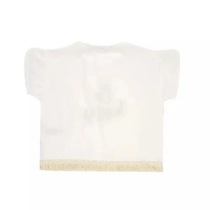 تی شرت آستین کوتاه دخترانه مدل MDSS-CG3022