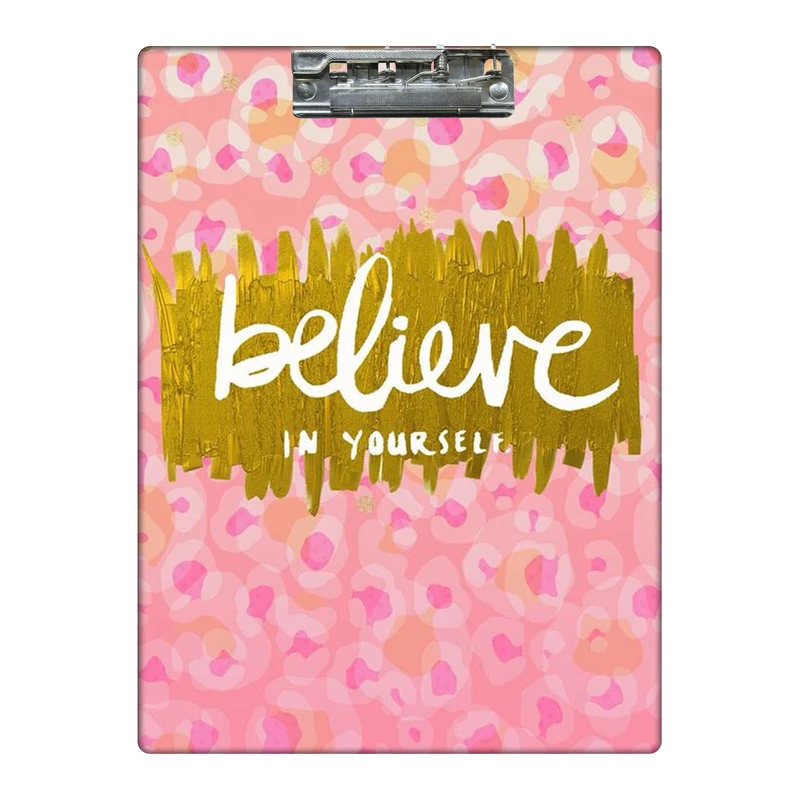 تخته شاسی طرح به خودت باور داشته باش کد 2612767 سایز A4