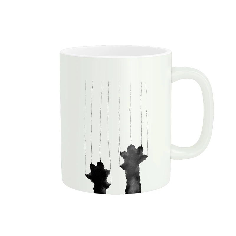 ماگ پاد آفرین مدل پنجول گربه کد 1557