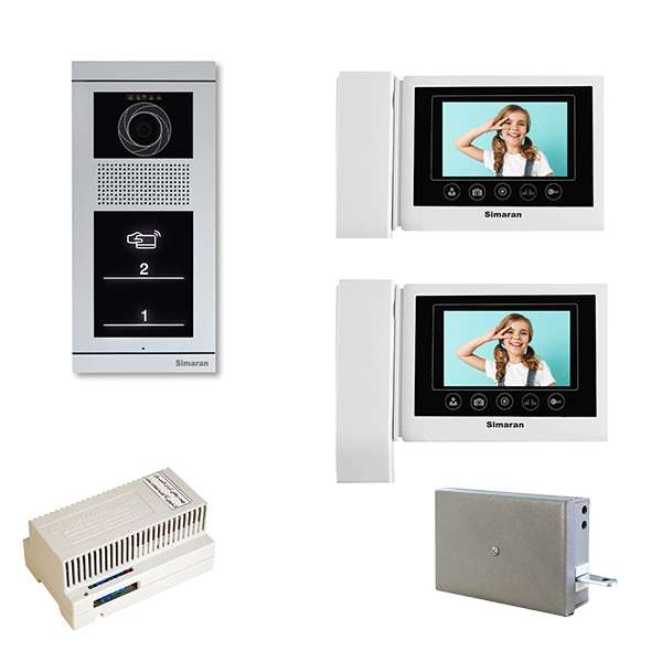 پکیج دربازکن تصویری سیماران مدل 4/3TK-VFBT2 پکیج دربازکن تصویری سیماران مدل 4/3TK-VFBT2