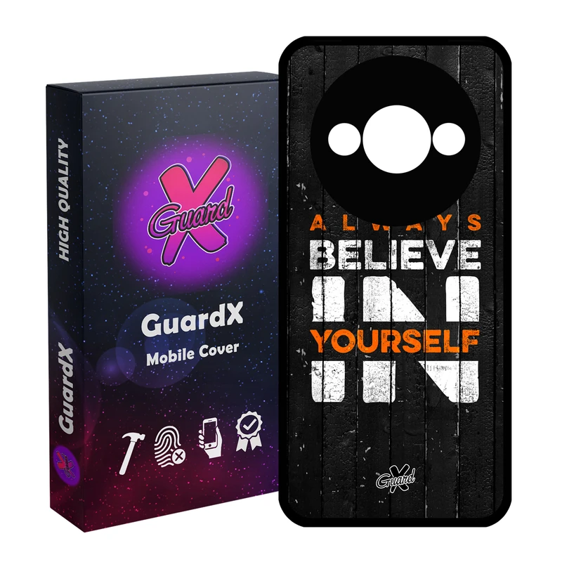 کاور گارد ایکس طرح Text مدل Glass10167 مناسب برای گوشی موبایل شیائومی Redmi A3 4G/ A3X 4G/ Poco C61