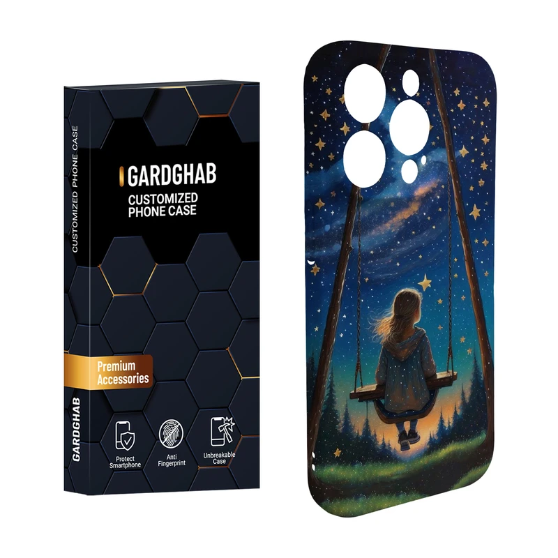 کاور گاردقاب مدل دخترانه مناسب برای گوشی موبایل اپل iPhone15 pro