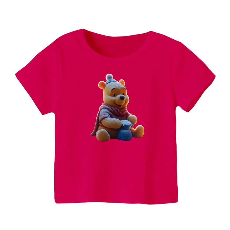 تی شرت آستین کوتاه بچگانه مدل پو کد ۵۳