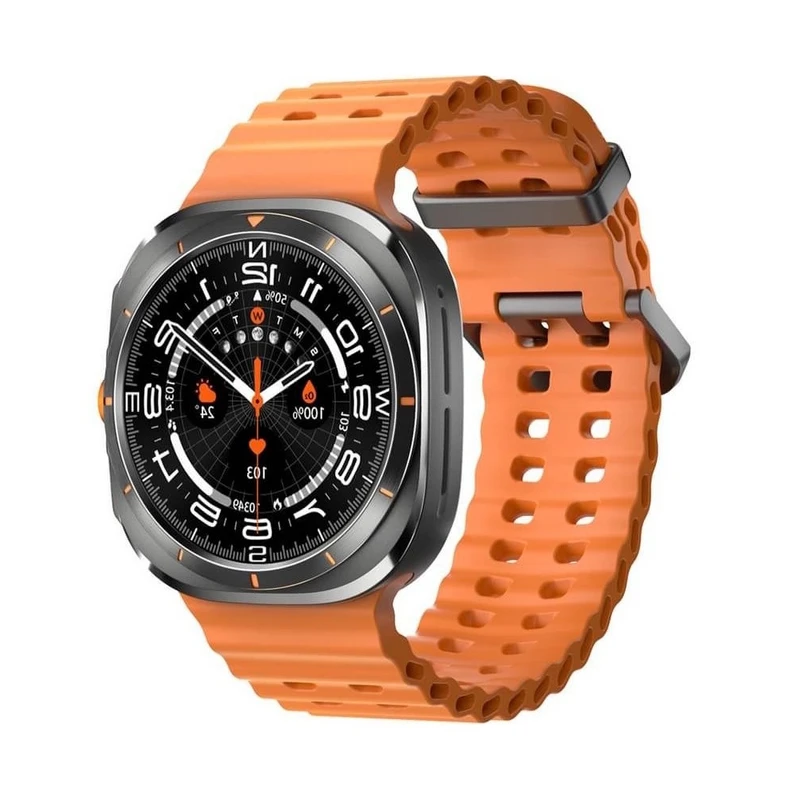 ساعت هوشمند 44 میلی متری گرین لاین مدل MHR CONNECT PRO بند سیلیکون 