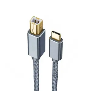 کابل USB-C پرینتر مدل NETPIL TB705 طول 0.2 متر