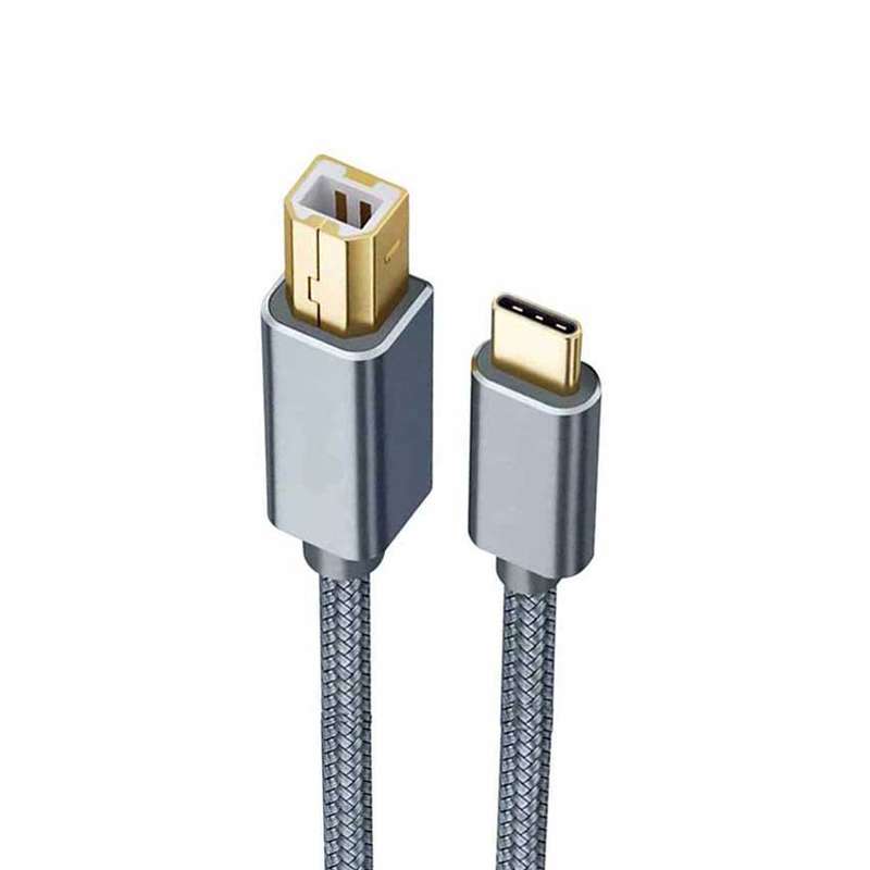 کابل USB-C پرینتر مدل NETPIL TB705 طول 0.2 متر