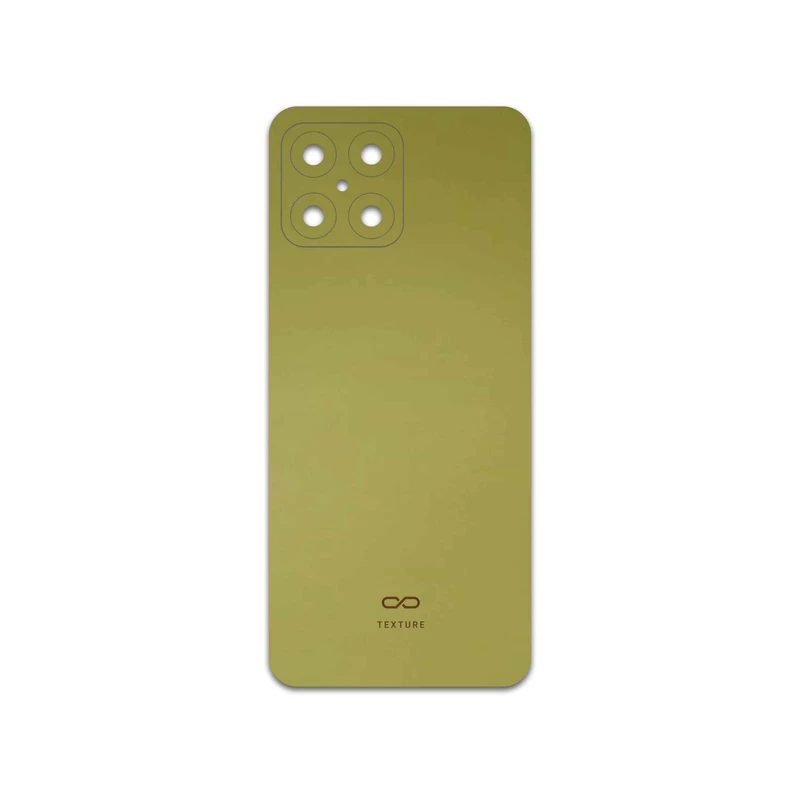 برچسب پوششی ماهوت مدل Matte-Gold مناسب برای گوشی موبایل آنر X8