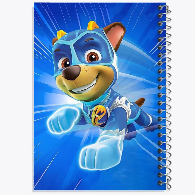 دفتر مشق 100 برگ خندالو طرح انیمیشن سگ های نگهبان کد 26946