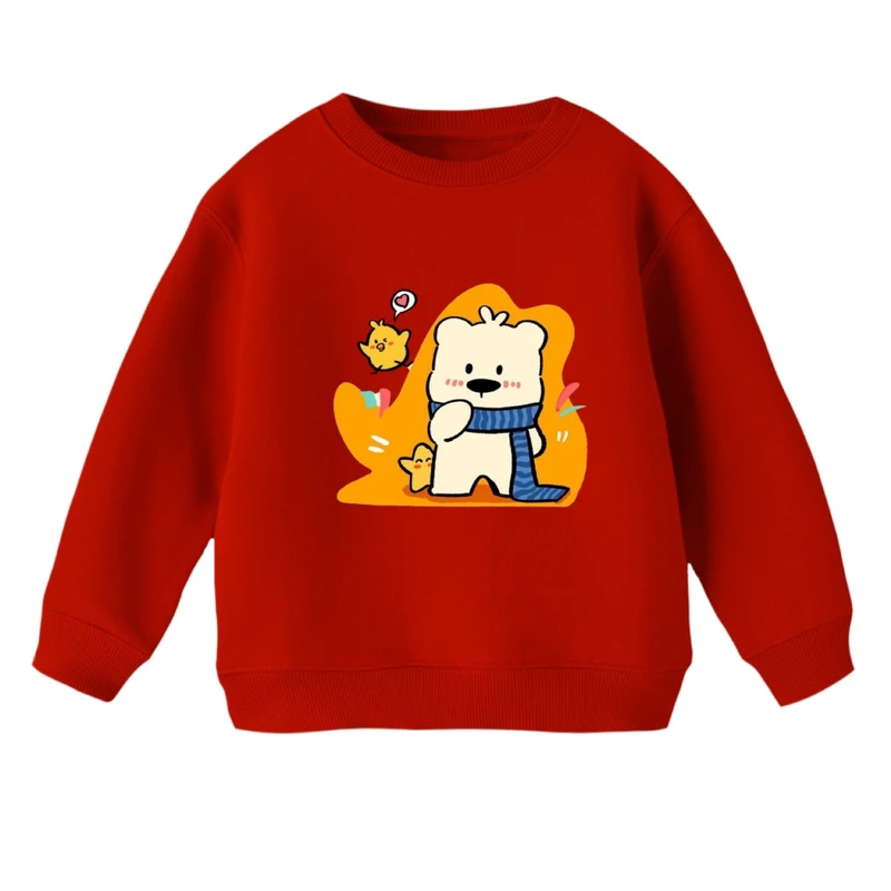 سویشرت بچگانه مدل خرس و جوجه 