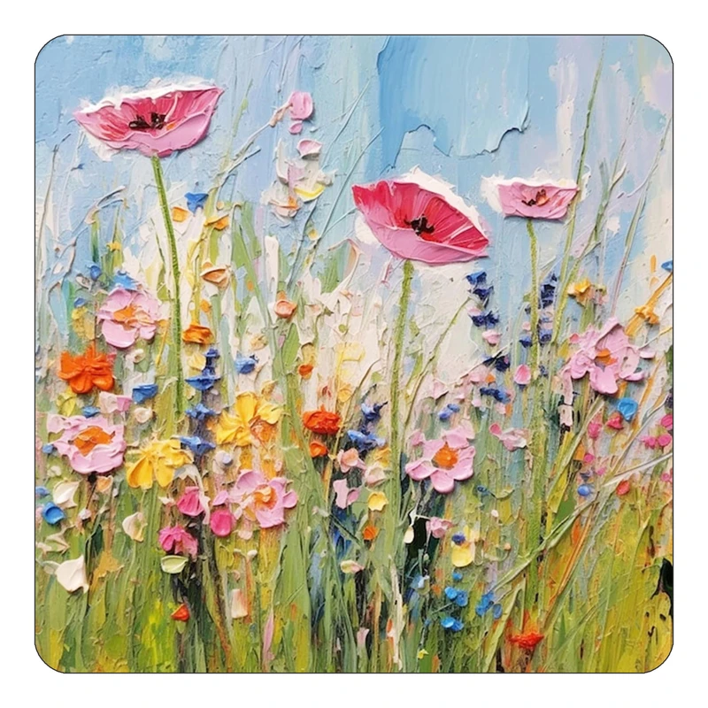 مگنت کاکتی طرح نقاشی رنگ روغن مدل mp71297