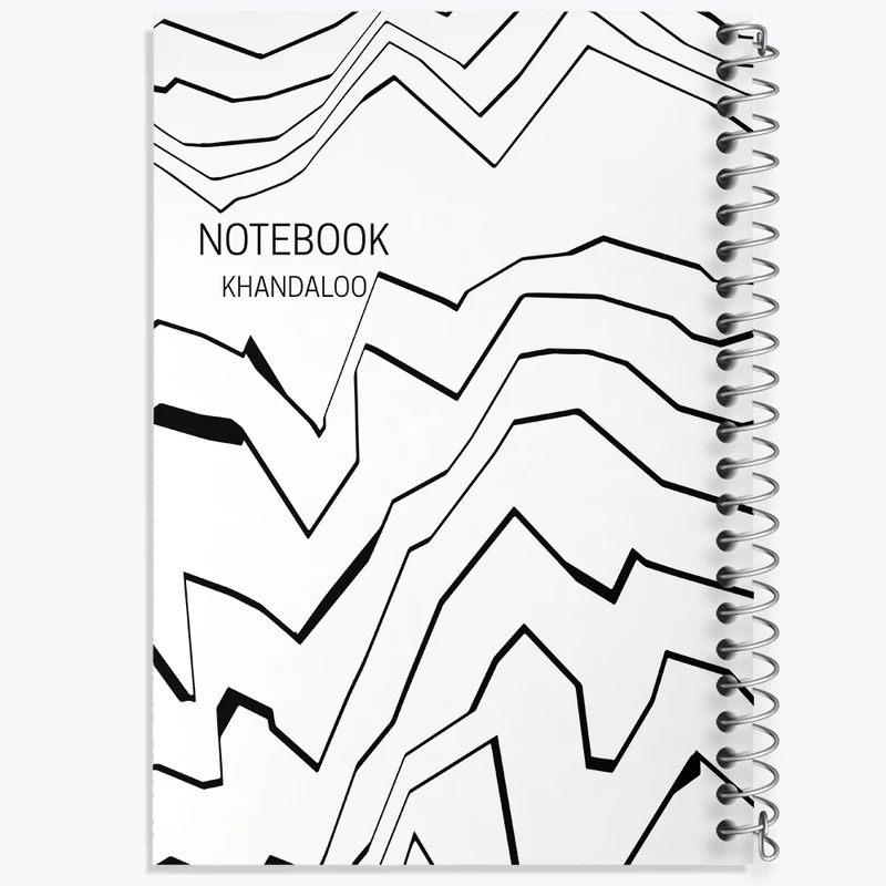 دفتر نت موسیقی 50 برگ خندالو مدل مدرن کد N200