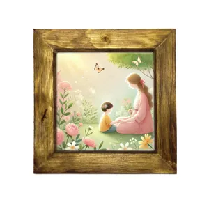 تابلو مدل چوبی طرح مادر کد 101