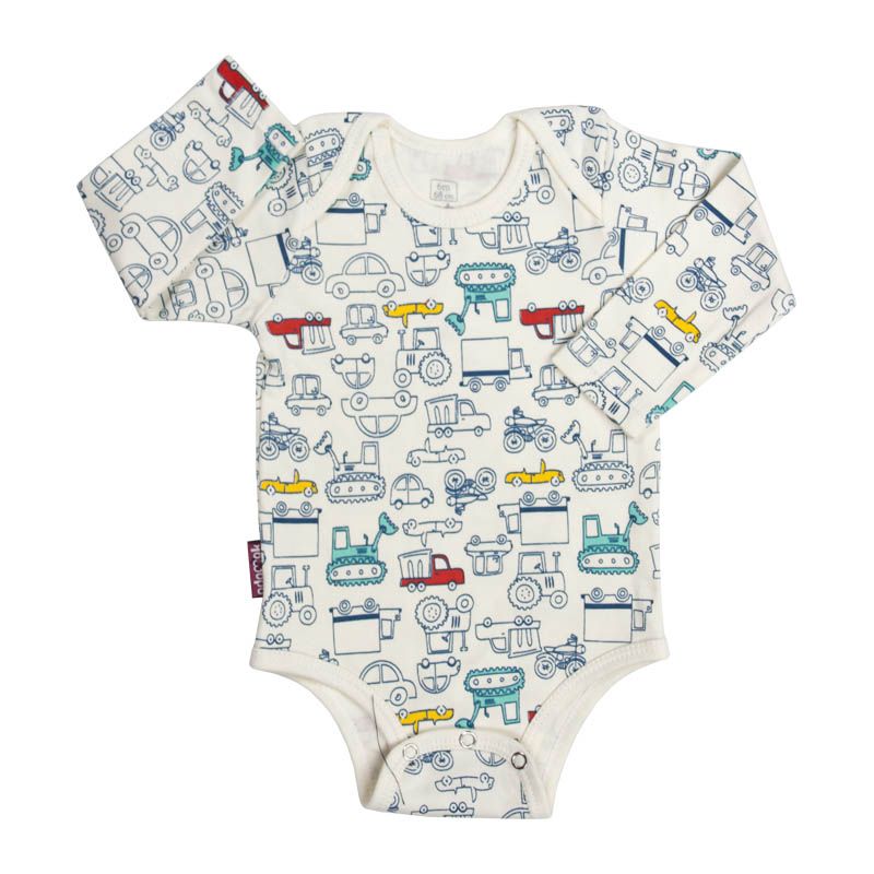 ست 3 تکه لباس نوزادی آدمک کد 32240 - - 6