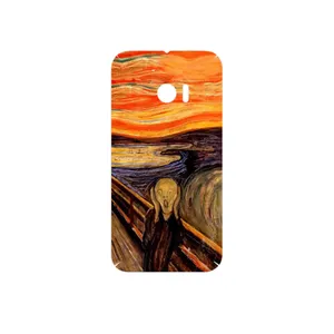 MAHOOT The Scream of Munch Cover Sticker for HTC 10