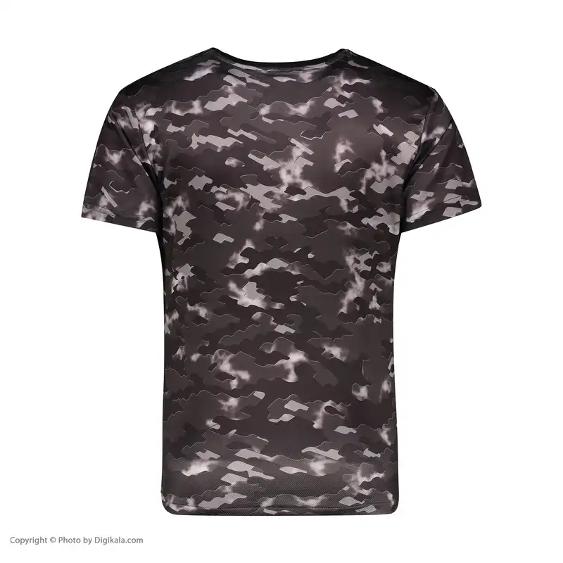 ست تی شرت و شلوارک ورزشی مردانه پانیل مدل 1109GY