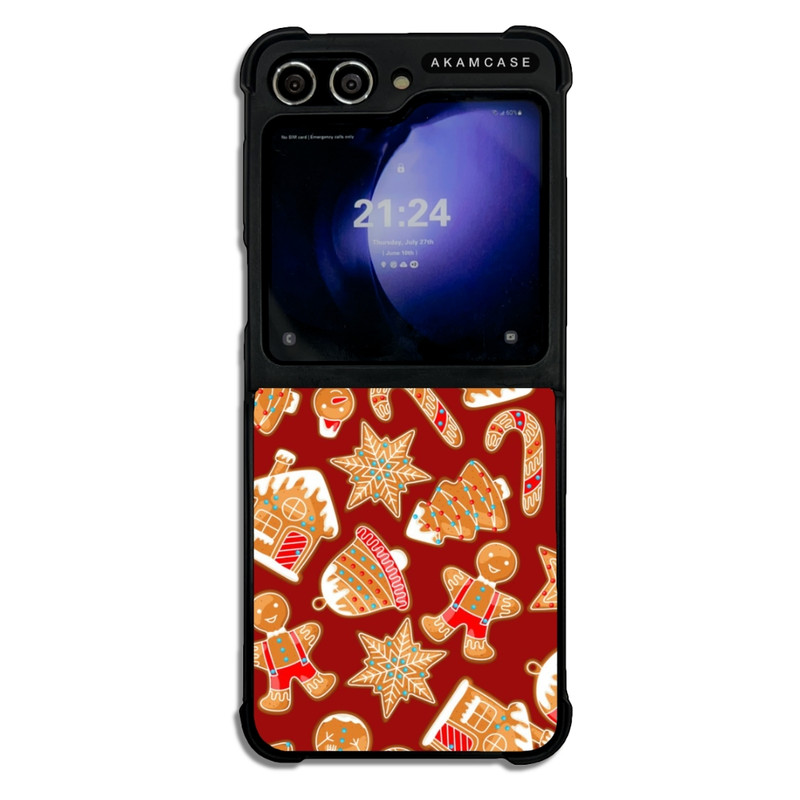 کاور آکام مدل AMCWSGZFLIP5-CHRISTMAS9 مناسب برای گوشی موبایل سامسونگ Galaxy Z Flip 5