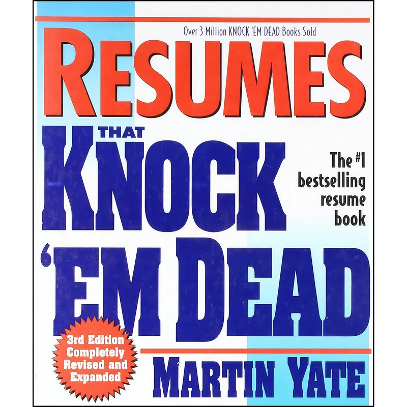 کتاب Resumes That Knock Em Dead اثر Martin Yate انتشارات Adams Media