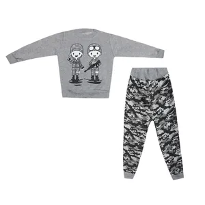 ست سویشرت و شلوار پسرانه مدل AR35