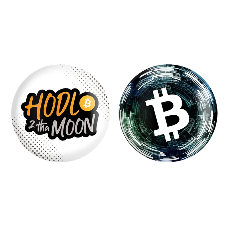 مگنت خندالو طرح ارز دیجیتال بیت کوین Bitcoin کد 1087010872 مجموعه 2 عددی