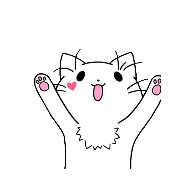 استیکر پارچه و لباس پاد آفرین مدل گربه  کیوت کد 729