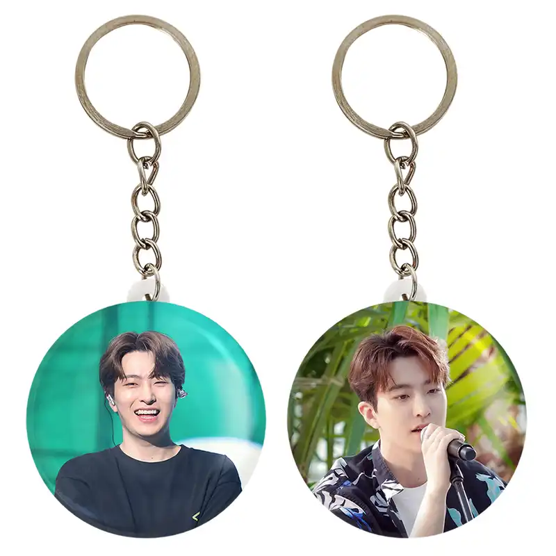 جاکلیدی خندالو مدل یونگجه گروه گات سون GOT7 کد 2100121004 مجموعه 2 عددی