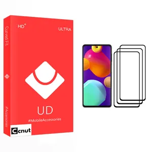 Coconut UD Glass Screen Protector For Samsung Galaxy M62 Pack Of 3