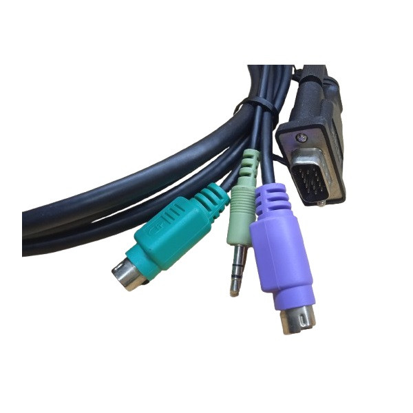 کابل KVM مدل DLINK KVM-121 طول 1.8 متر